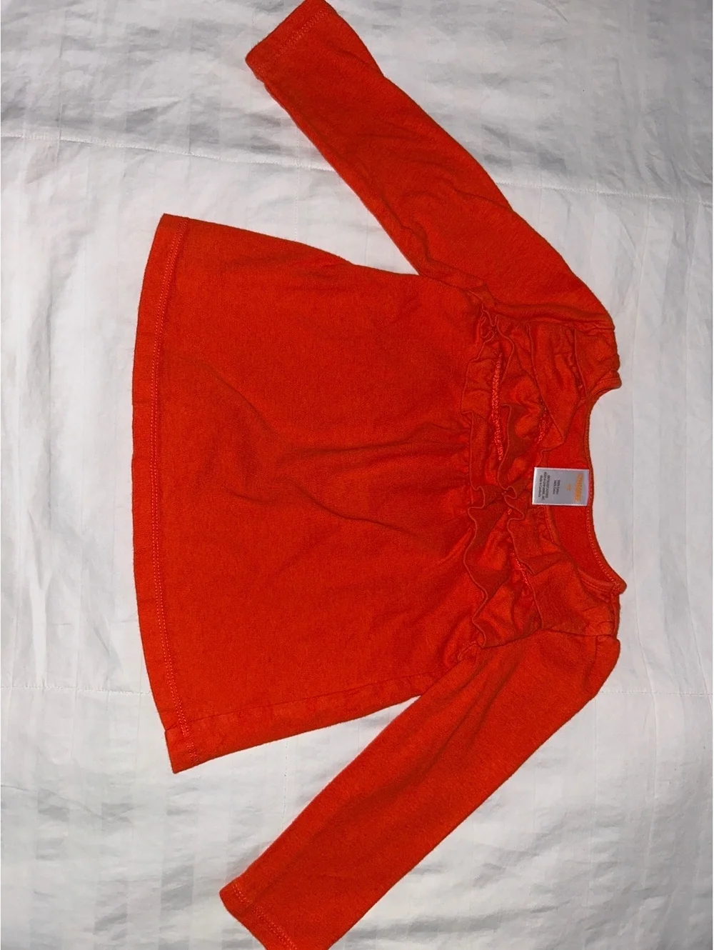 Toddler Girl Gymboree Orange Long Sleeve Sz 2T